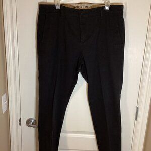 Dockers Ultimate Chino Men's Pants Smart 360 Flex Slim Fit Flat Front Black